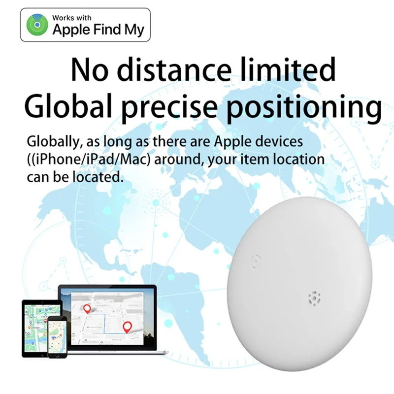 Xiaomi GPS Tracker Bluetooth Airtag locator Work with Apple Find My APP ITag Anti-Lost Reminder for Car Key Pet Kid Finder