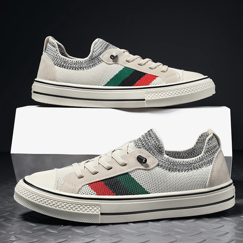 أحذية رياضية للرجال من نسج طائر ، أحذية كاجوال ، م...