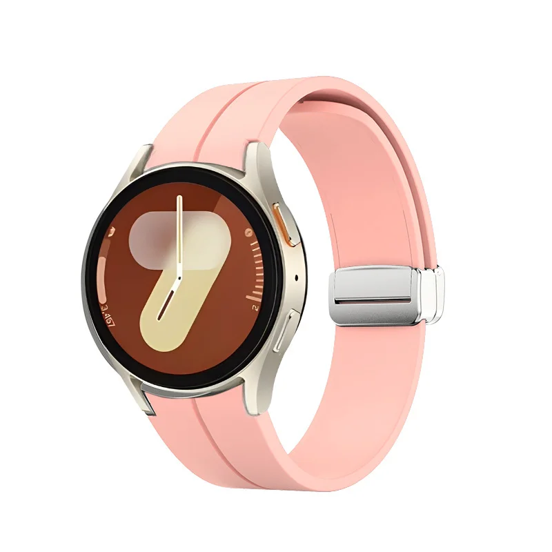 Magnetic Buckle Silicone Strap Wristband Replacement
