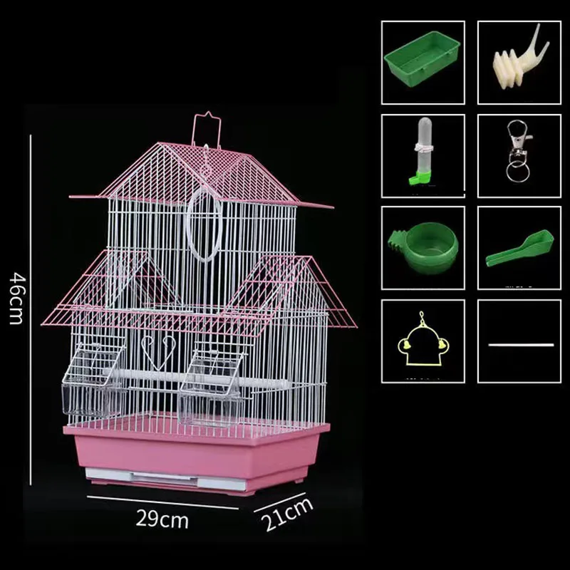 Jaula de Metal para loros, nido de aves, para palomas, venta fábrica|Nidos y jaulas para pájaros| - AliExpress