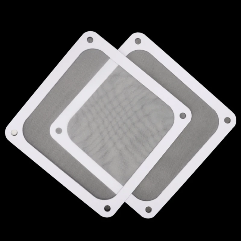 Sleek and Durable Dustproof Covers Magnetic Dust Filters for PC Chassis Cooling Fans Maintain High Performances 3