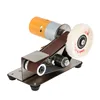 Multifunctional Mini Electric Belt Sander DIY Polishing Grinding Machine Cutter Knife Edges Belts Grinder Sharpener 220V/110V 2
