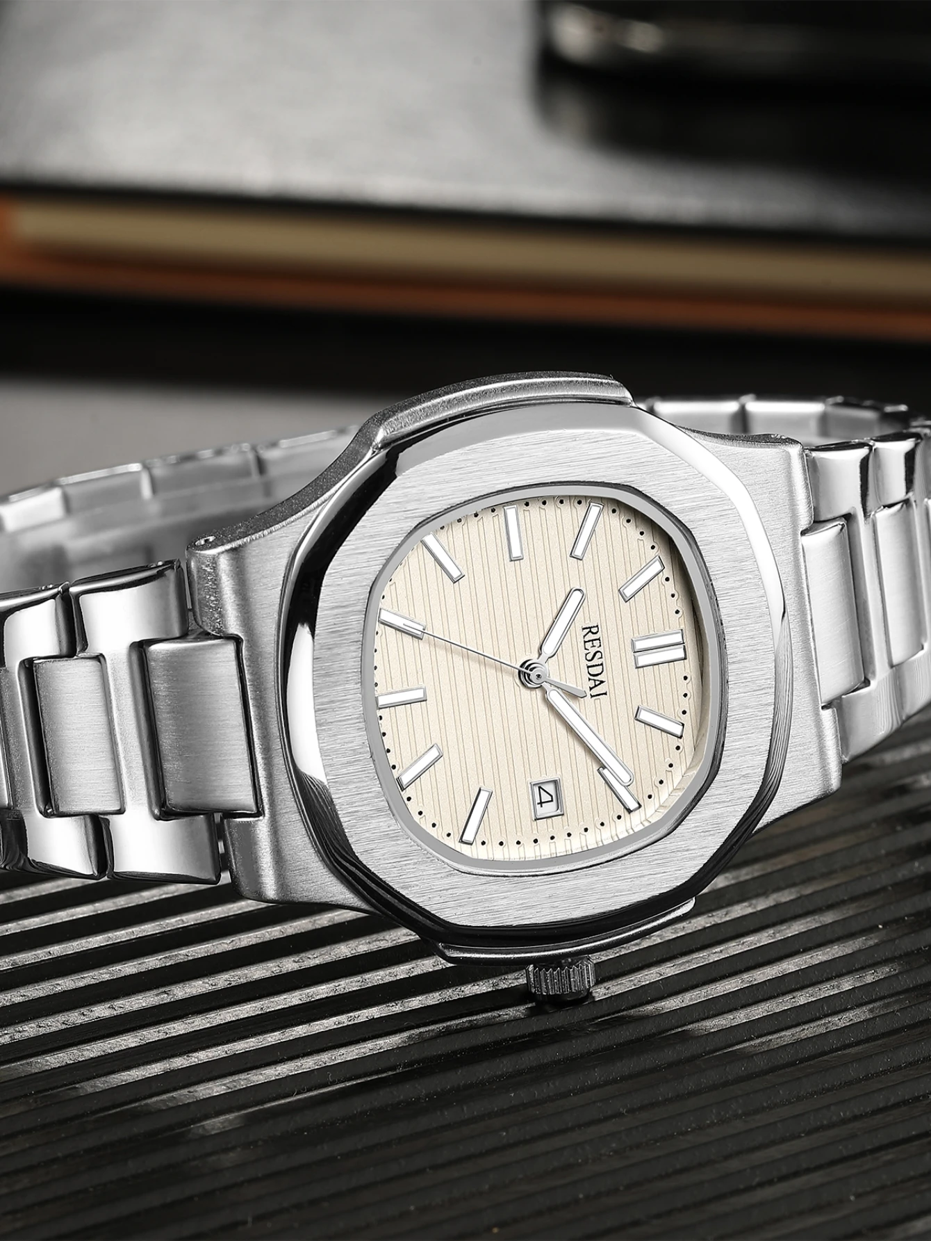 Nautilus Sport Men Watches Fashion High-grade Golden Steel Band Quartz Creative Wristwatch Male Gift Montre Homme 2023