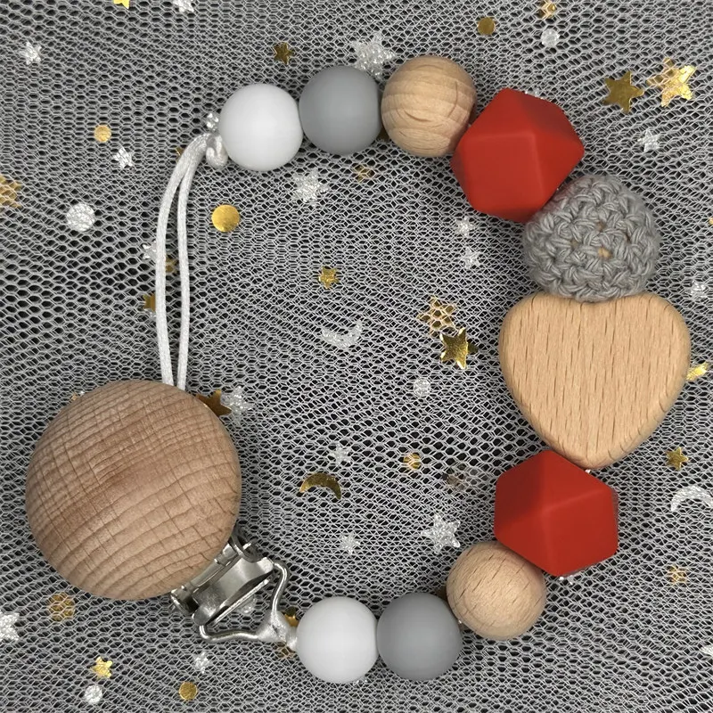 Custom pacifier clip