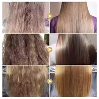 Masque capillaire magique à la kératine, réparation en 5 secondes des cheveux abîmés et crépus, cheveux doux, lisses, brillants, nutrition, hydratation profonde, soin capillaire 2