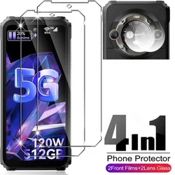 Premium Tempered Glass Screen Protector for Smartphones - 6.78 Anti - Scratch Protective Film (2Glass 2Camera Film)
