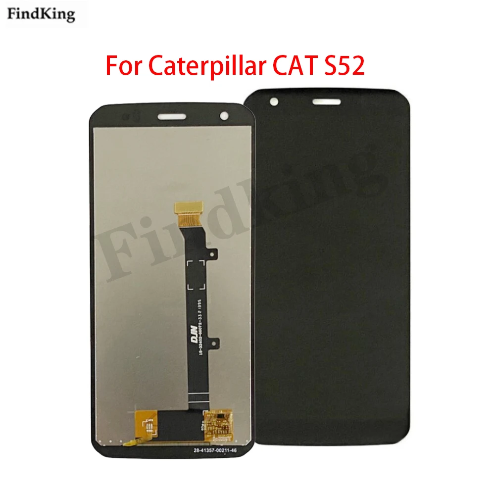 

Новый протестированный ЖК-дисплей для Caterpillar CAT S52, ЖК-дисплей для Cat S52, детали для замены