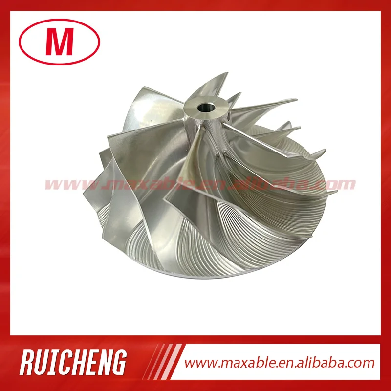 K04  52.50/68.00 mm 6+6 blades high performance turbocharger billet/milling/aluminum 2618 compressor wheel