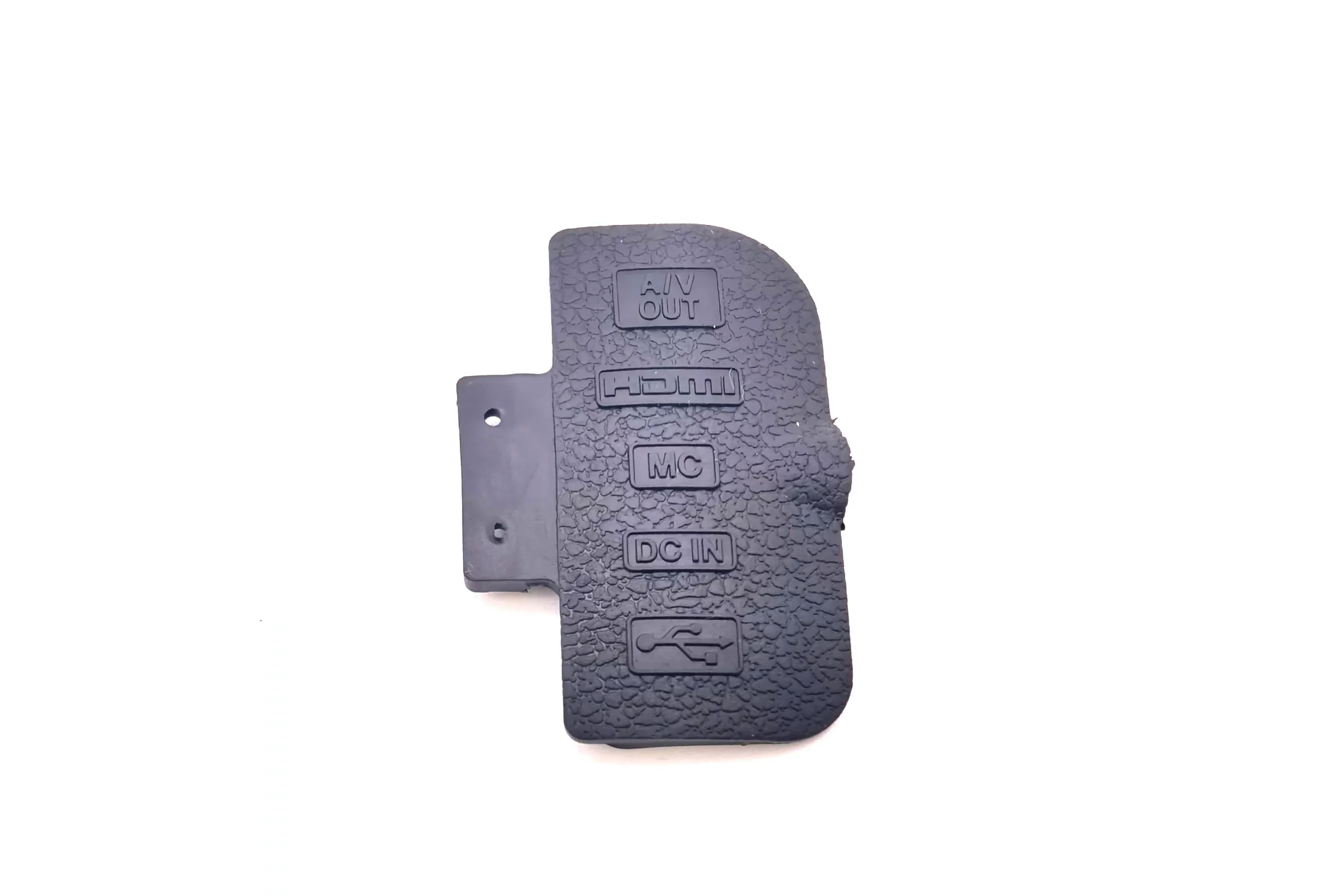 `1PCS NEW Side Cover Rubber Camera Replacement Repair Parts NEW for Nikon D300 D300S USB Rubber USB
