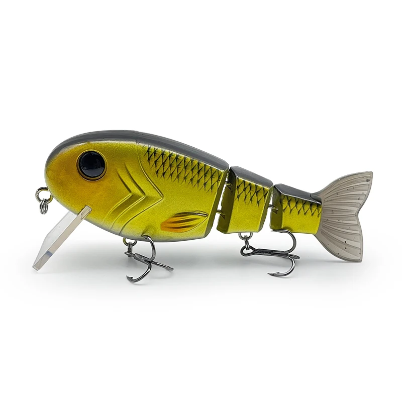 LUHANGT Neue Square Bill Crankbait 2.0 Angelköder 130 mm 51 g schwimmender Barschköder Wobble Rasseln Köder Tackle – Detail 11
