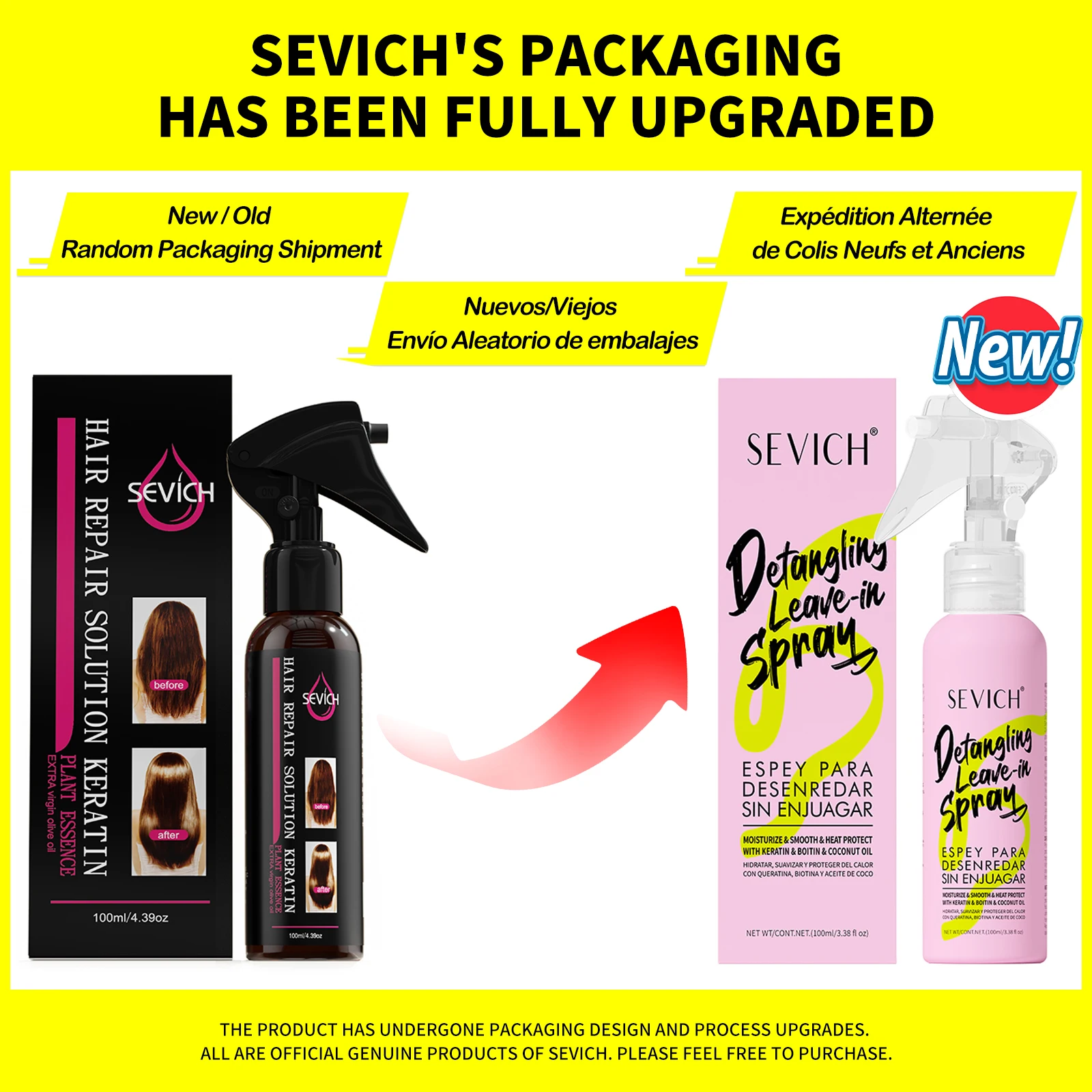 Sevich Hair Repair Spray Product Image 2