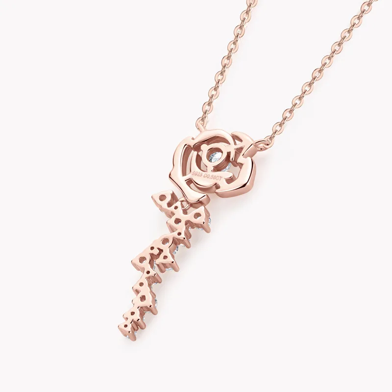 Rose Necklace Valentine's Day Gift
