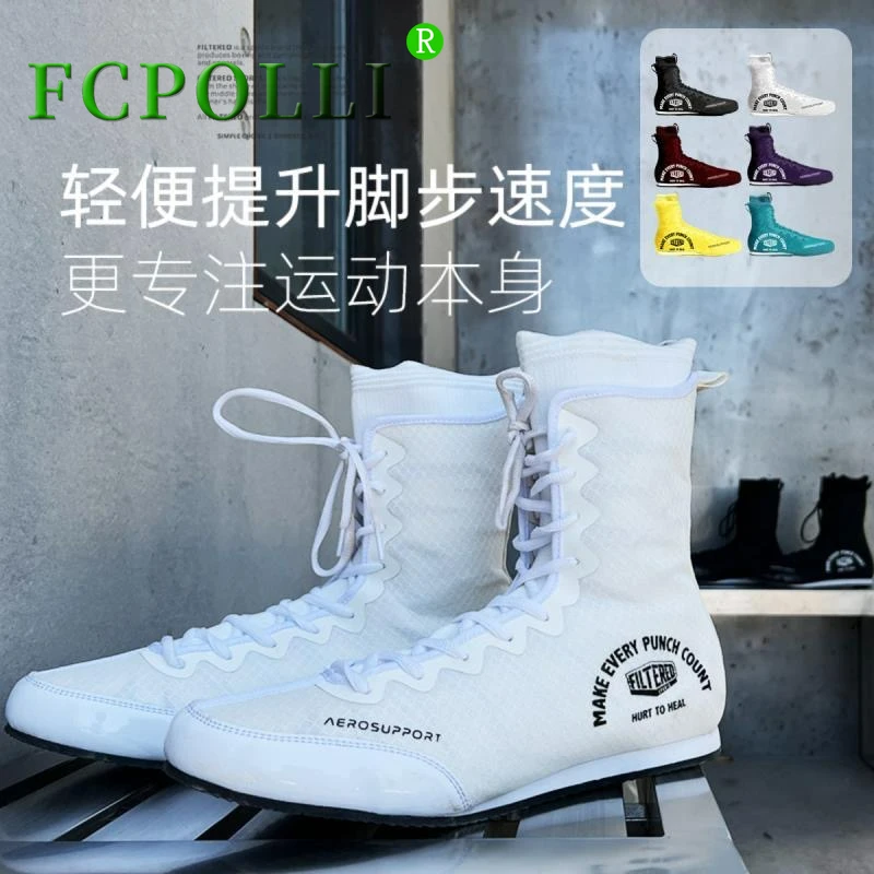

Professional Wrestling Boots for Men Top Quality Boxing Shoes Mens Designer Gym Shoes Big Boy White Wrestling Shoes Couples