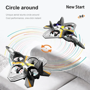 V17 RC Remote Control Airplane 2.4G Remote Control Fighter Hobby Plane Glider Airplane EPP Foam Toys 4