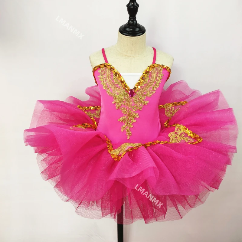 New Ballet Skirt Performance Clothing Children's Skirt Girl's Sling Fluffy Skirt Dance Performance Clothing  ballet dress images - 6