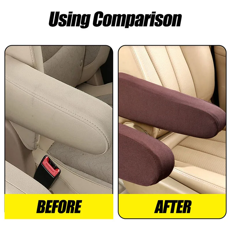 Universal Car Armrest Protector Covers - Elastic, Durable, Available in 3 Colors
