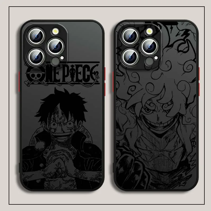 ワンピース ルフィ コミックカバー Apple iPhone 16 15 14 13 12 11 XS