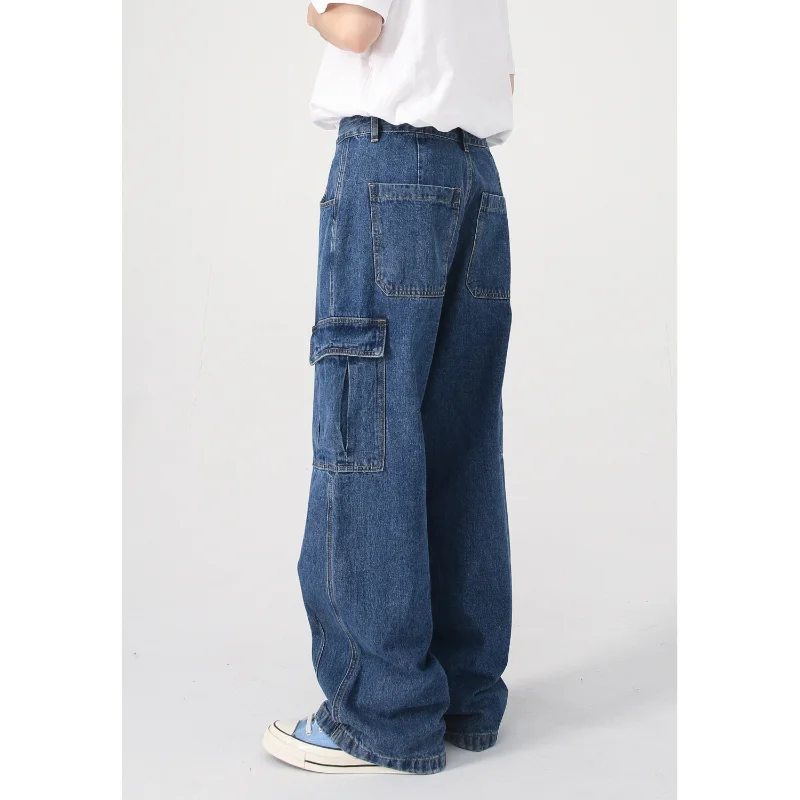 Jeans American Vintage Loose Casual Work Wear Jeans Are A New Seasonal Product for Both Men and Women