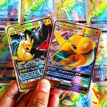 

60/80/100 French Pokemon Card Vmax Pikachu Pokemon Super Dream Flash Card GX