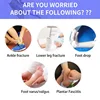 Adjustable 1Pair Children AFO Foot Drop Brace-Ankle Foot Orthosis Support-For Ankle Fracture Sprain Fixer 6