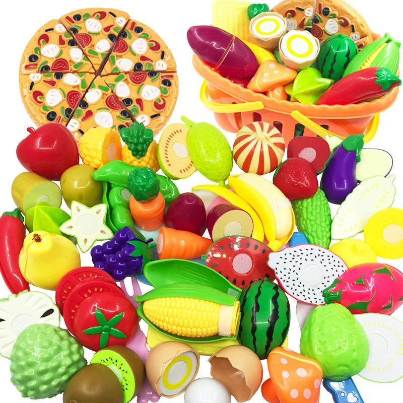 laten we het doen Vereniging Deuk Fruit En Groente Snijden Speelgoed Pretend Play Keuken Eten Simulatie Set  Vroege Ontwikkeling Leren Speelgoed Cadeau Voor Jongens En Meisjes| | -  AliExpress