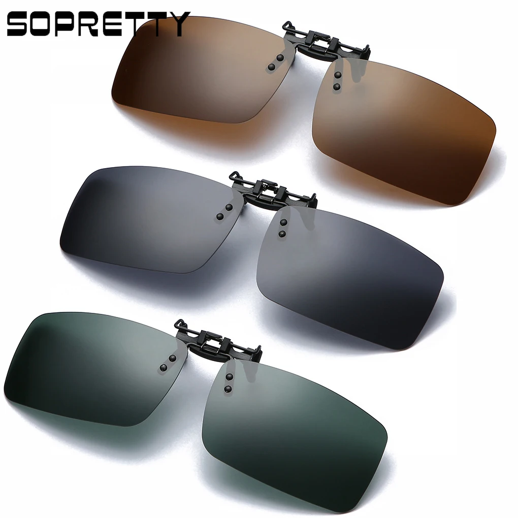 New Arrival Polarized Flipup Sunglasses Clips for Myopia glasses