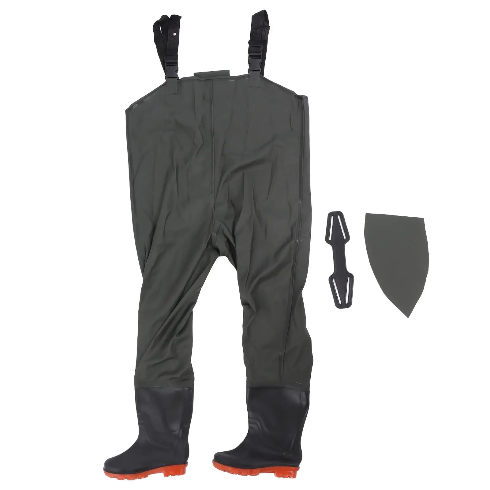 Men's Waterproof Fishing Waders with Bootfoot-Durable Hip Wading Pants for Outdoor for water Activities