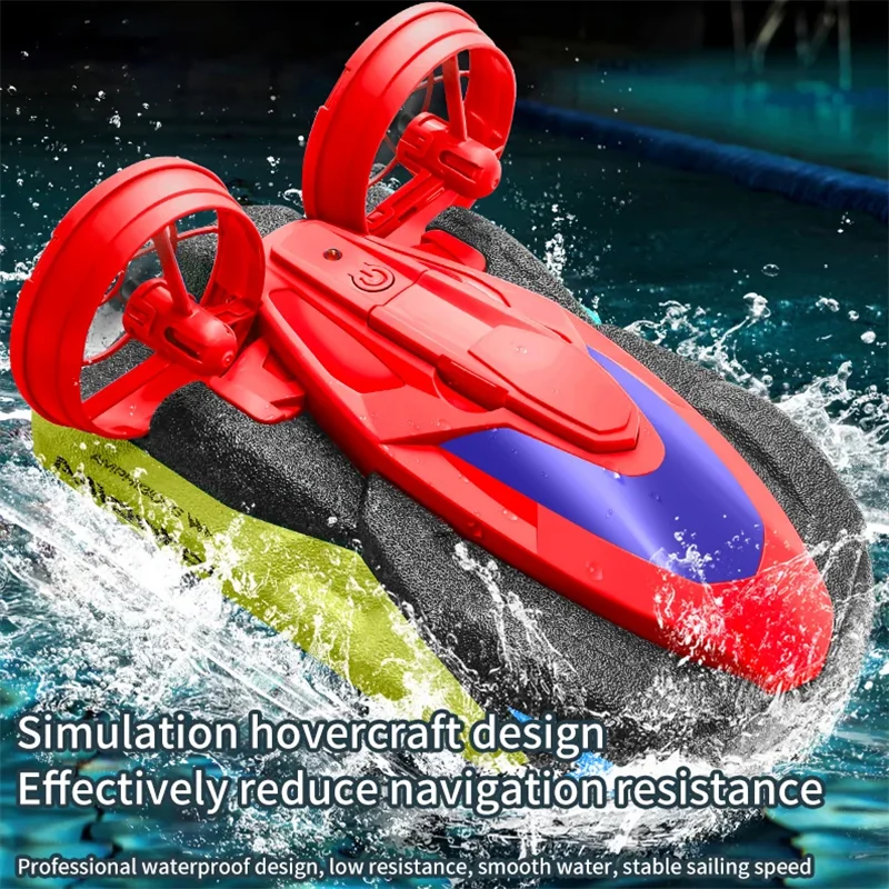 Bateau RC télécommandé rapide 18cm - Jouet étanche pour piscine et bain