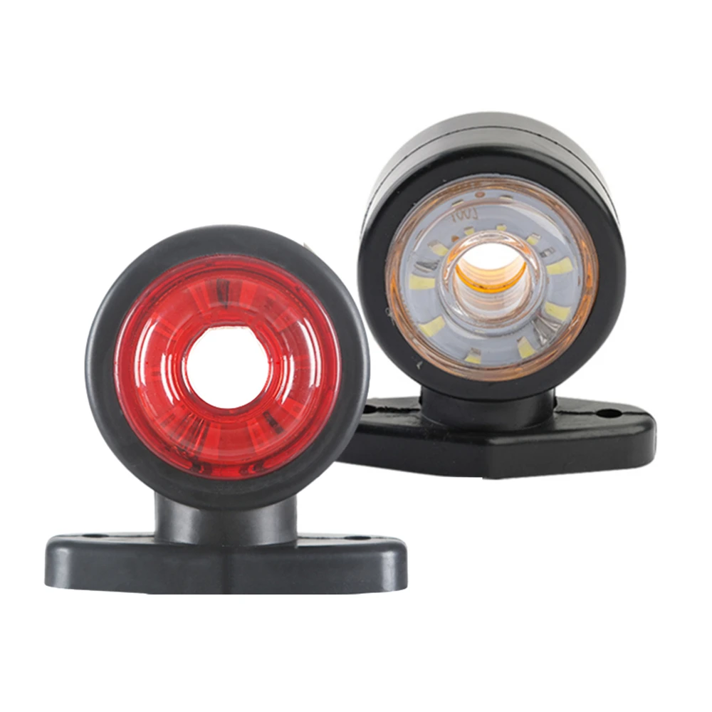 2PCS LED Side Marker 24v/12V LED Truck Lights Trailer Lamp Outline Marker