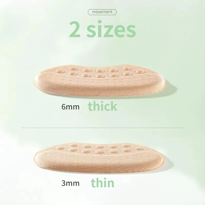 Shoe insoles 1Pair Shoe Pads for High Heels Anti-wear Foot Pads Heel Protectors Anti-Slip Adjust Size Shoes Accessories Womens