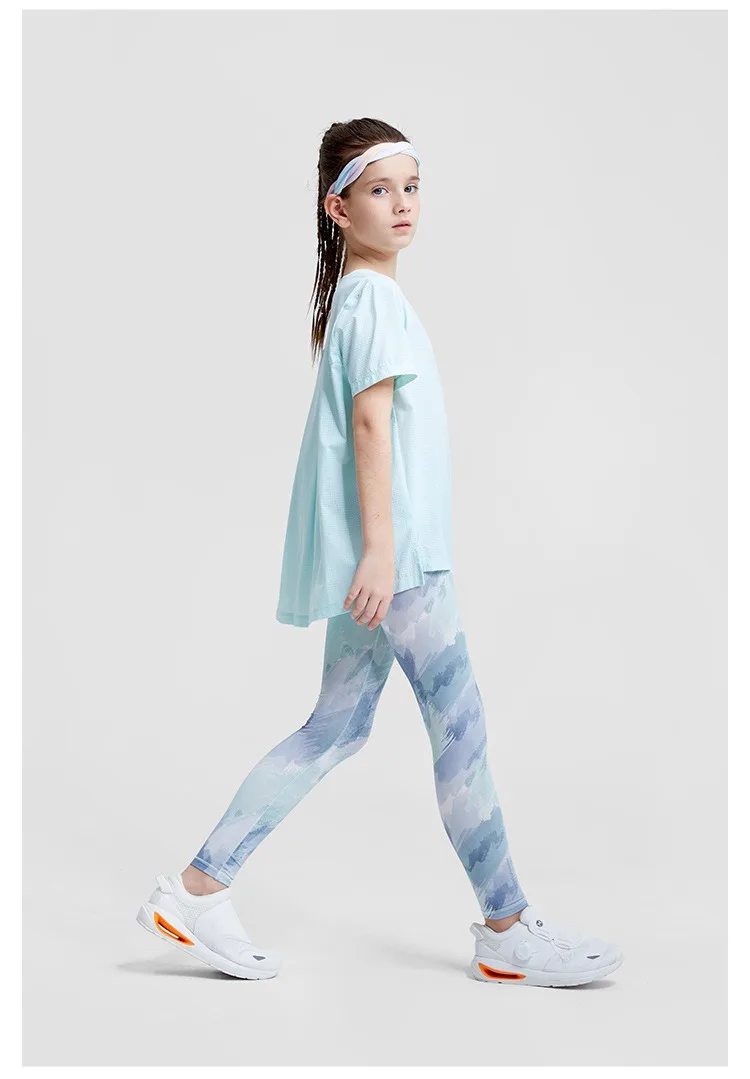 Youth Girls Athletic Shirts Quick-dry Children's Sports T-shirts Kids Short Sleeve Yoga Shirt Running Tee Workout Activewear Shirt 12 S58bae7aed8bb4e06aa417e3414654ebdn