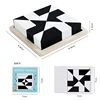 Montessori Geometric Shape Puzzles Building Blocks Wooden 3D Jigsaw Puzzle Kids Educational Logical Thinking Training Game Gifts 5