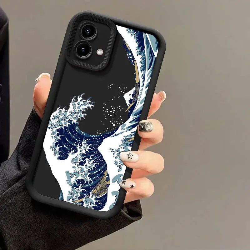Kanagawa Great Wave Anime Phone Case Cover