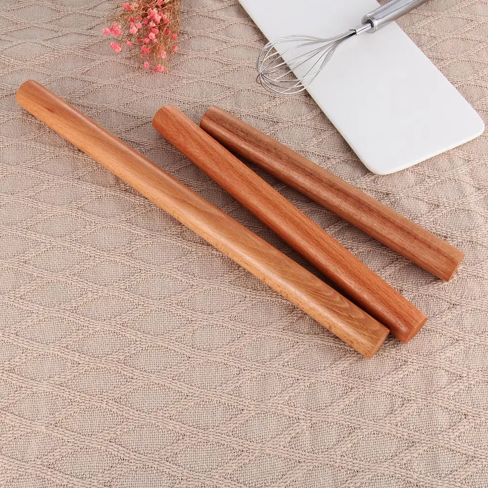 Durable Wooden Rolling Pin Fondant Cake Decoration Household Dough Roller Cooking Pastry Baking Tool Kitchen Accessories S58bb59e6a5124a8391ae76ad29aa9d33u