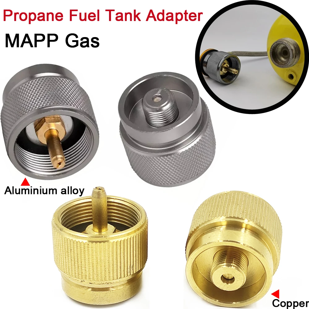 Mapp Propane Fuel Tank Adapter Lindal Valve Output Camping Stove Tank