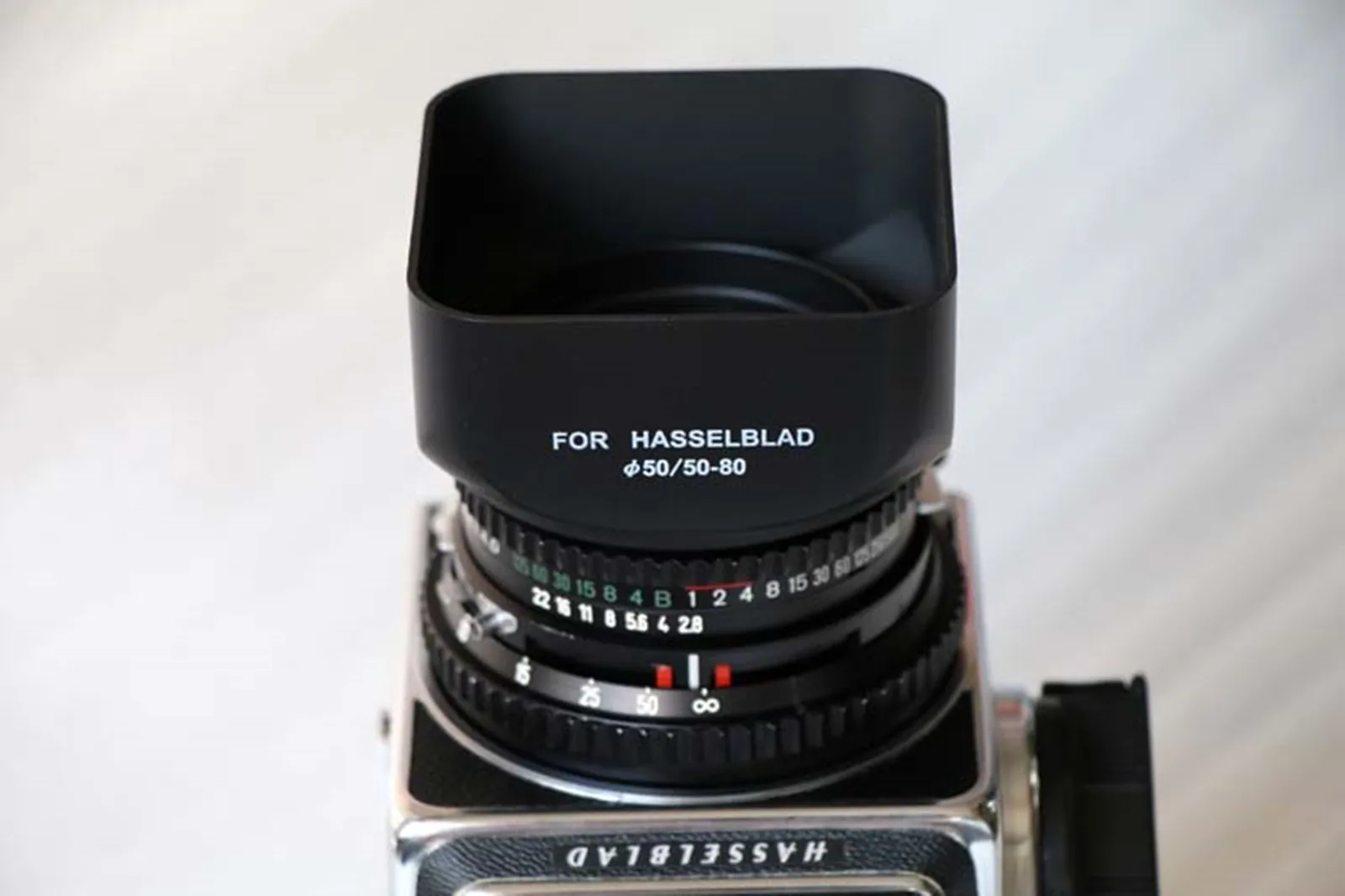50/80 Lens Hood / B50 for Hasselblad Planar C 80mm F2.8