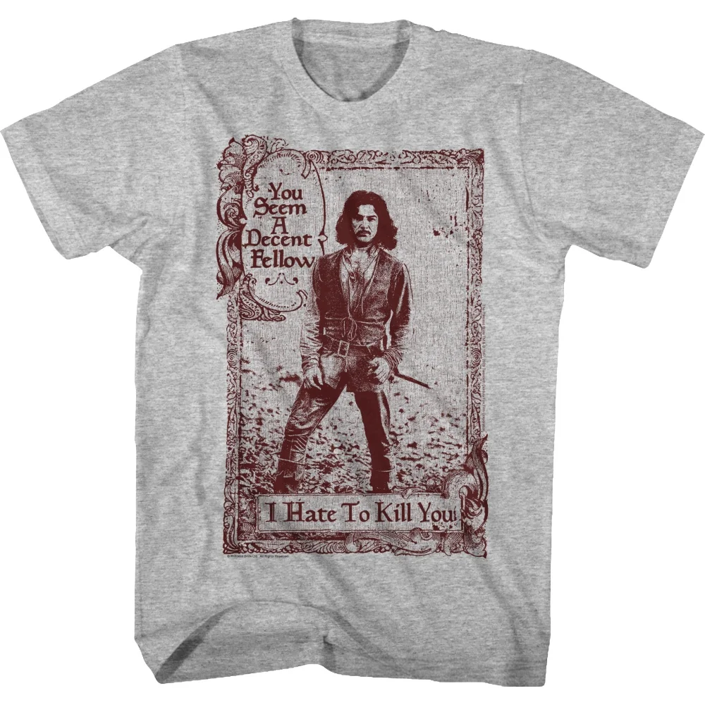 Inigo Montoya I Hate To Kill You Princess Bride T-Shirt