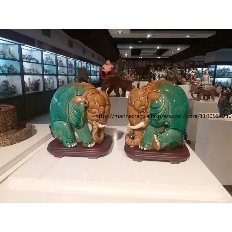 Shiwan Ceramics Lucky Cat Dance Lion Travel Hand Letter Gift Checkout Page Piggy Bank Cat Feng Shui Creative Ornament 6