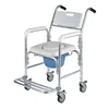 Portable Commode Chair for Seniors - Lightweight and DurableEasy-to-Fold Toilet Chair Perfect for Elderly Comfort and Mobility 1