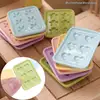 2Pcs 1/12 Miniature Dollhouse Baking Tray Pretend Play Kitchen Cooking Toy Set Doll House Decor Cutlery Cookware Accessories Toy 1