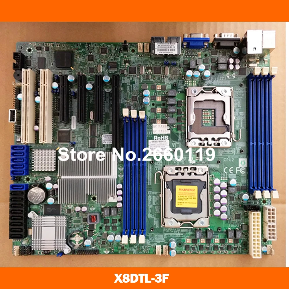 For SuperMicro X8DTL-3F 1366 X58 Motherboard  High Quality Fully Tested Fast Ship