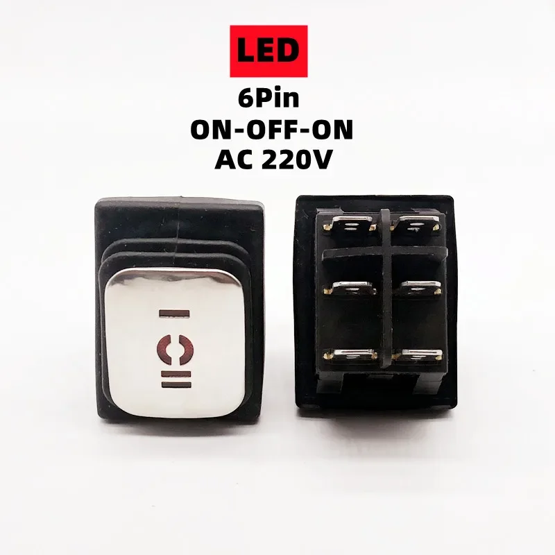 1pcs red ON-OFF-ON