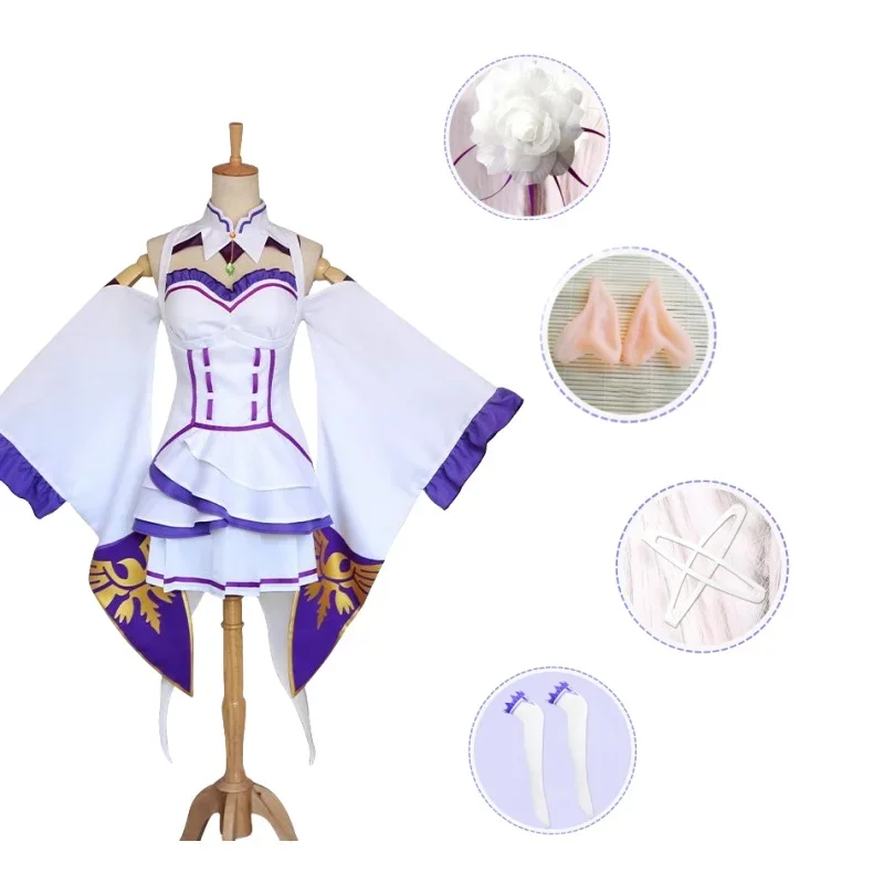 Mantello Cosplay Strega Culto Da Re:Zero – Re: Zero Kara Hajimeru Isekai Seikatsu, Fatto A Mano
