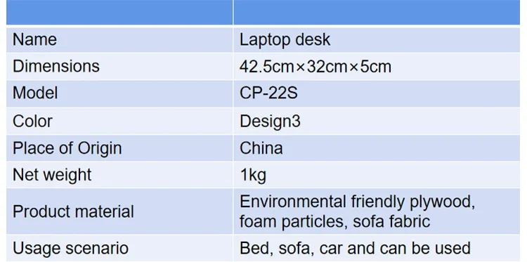 Description Picture 4 of itemMultifunctional Soft Ergonomic Stand Bracket for Computer, Notebook, Bed Comfortable and Portable BedroomSofaLibraryCafe Desk