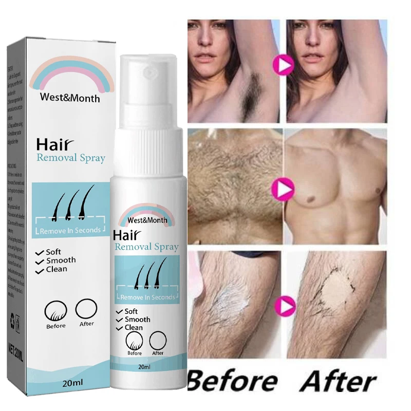 Permanent Hair Removal Spray Painless Hair Remover For Ladies Armpit Legs Arms Hair Growth Inhibitor Depilatory Body Cream Care_voghion.com