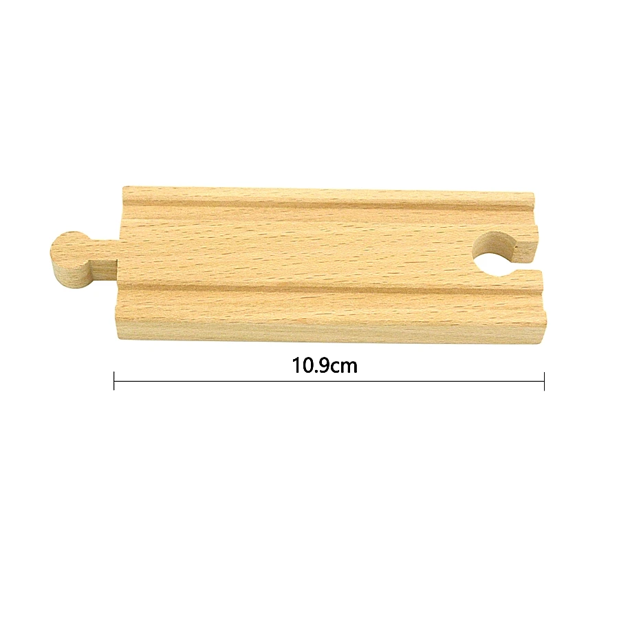 CCCYMM Lot De 10 Rails De Train En Bois Avec Interrupteur Incurvé Et CCCYMM Lot De 10 Rails De Train En Bois Avec Interrupteur Incurvé Et
