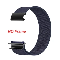 Sport Stretchy Nylon Strap - Elastic Wrist Band Replacement - Whoop 4.0 (Midnight blue)