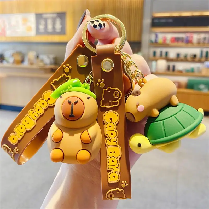 Capybara Backpack Cute 17 Inch 3 Piece Set With Insulated Lunch Bag And Pencil Case, Bookbag - View #11