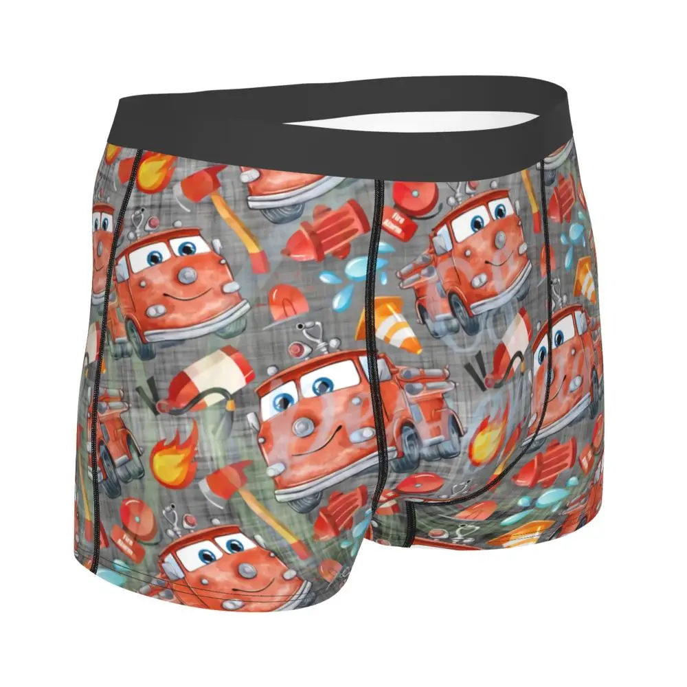 Custom Lightning McQueen Car Collage Boxers Shorts Men's Briefs Underwear Cool Underpants
