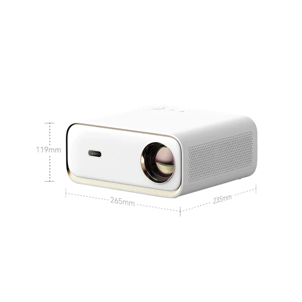 Wanbo X5 1100ANSI Android Portable Smart Home Projector 1080P Full HD 4K 20000 Lumens Theater TV Beamer Proyector For Office